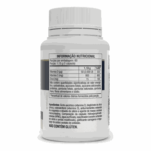Vitamina D3+C+Zinco Vitafor: Reforce Sua Saúde e Bem-Estar Diário - 2