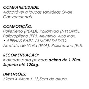 Conforto Elevado: Assento Sanitário Almofadado Mebuki para Mais Autonomia - 4