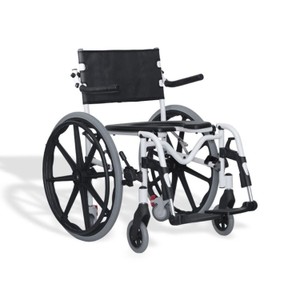 CADEIRA DE RODAS SANITARIA H1 L:46 ALUMINIO ORTOBRAS