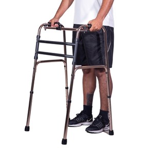 ANDADOR ALUMINIO DOBRAVEL ARTICULADO 130KG MERCUR BRONZE