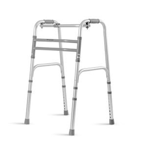 ANDADOR FIXO ARTICULADO 3 BARRAS 135KG HIDROLIGHT PRATA