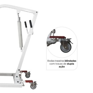 Guincho D5000 Dellamed: Autonomia e Segurança nas Transferências - 3