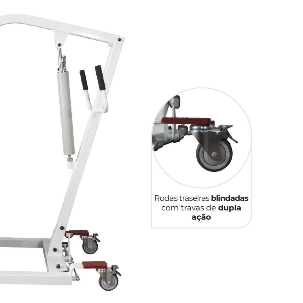 Guincho D5000 Dellamed: Autonomia e Segurança nas Transferências