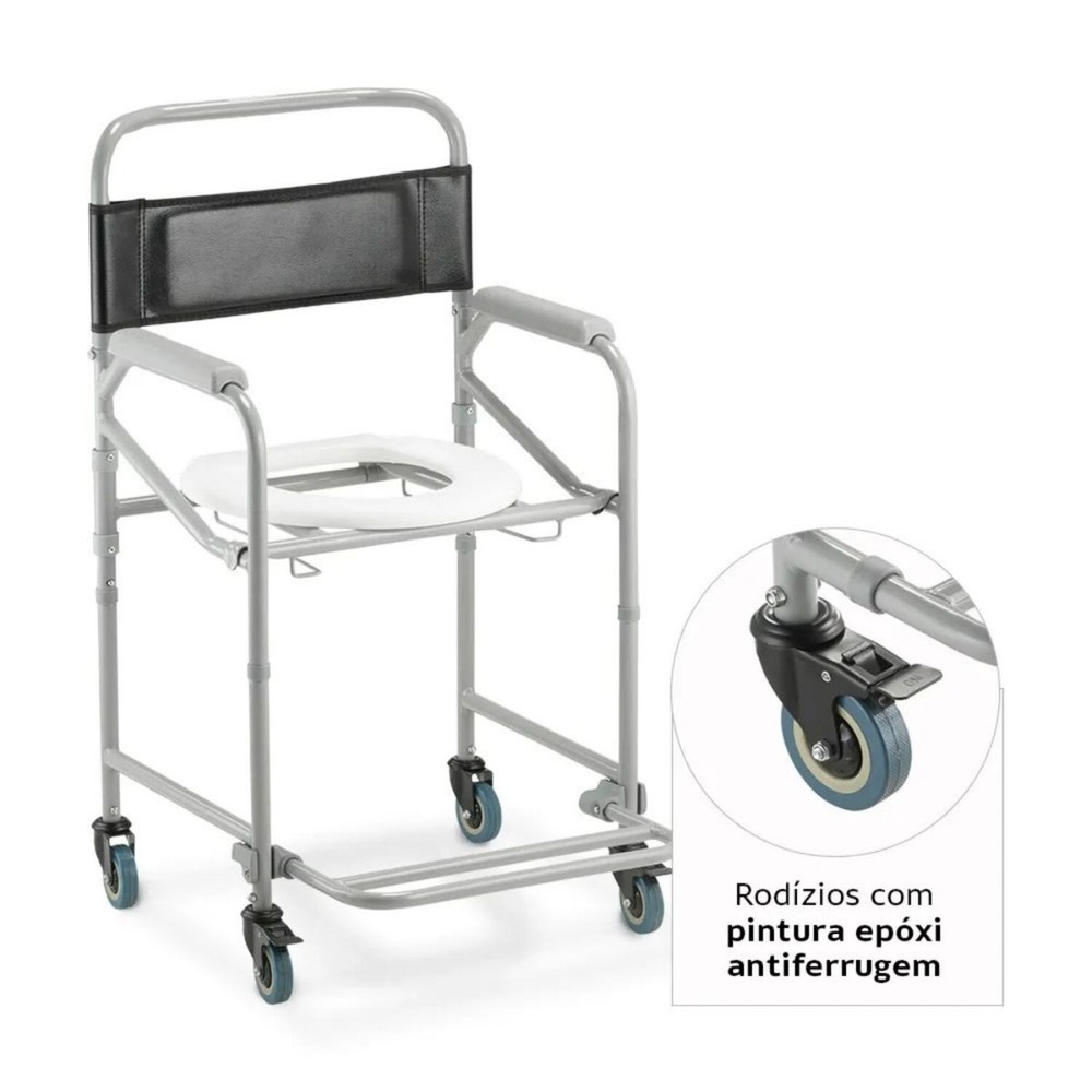 Cadeira de Banho D40 Dellamed: Sua Autonomia no Banho e em Casa